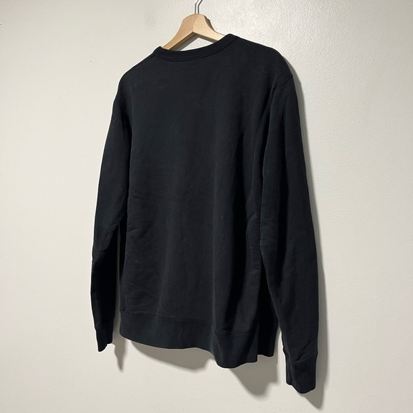 OVO Men’s Black Long Sleeve Crewneck Sweatshirt - Size Medium, Made in Canada - Picture 7 of 11